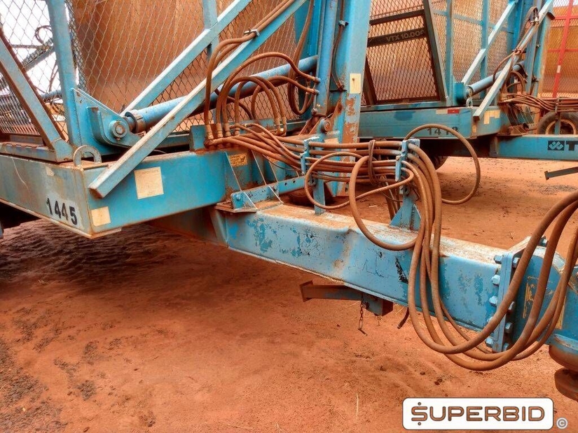 REBOQUE TRANSBORDO DE CANA PICADA TRACAN VTX 10.000, ANO: 2013, SÉRIE: VTX131292 (Ref.: 1445)
