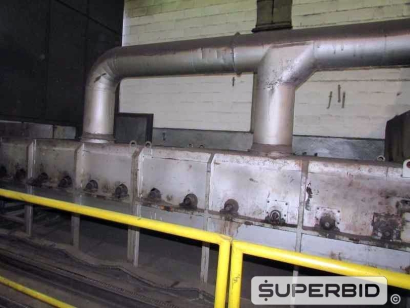 FORNO TRATAMENTO TÉRMICO SERMEP CONTINUO, ANO 2008, SÉRIE.: 0543/08, CAP. 1200 KG/H (Ref.: 12225)