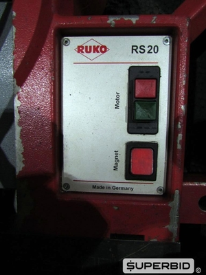 02 FURADEIRAS ELETROMAGNÉTICAS RUKO RS20 (Ref.: FEB)