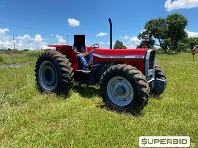 TRATOR AGRÍCOLA MASSEY FERGUSON 290, SÉRIE: LJ8719B295051S (Ref: 4)