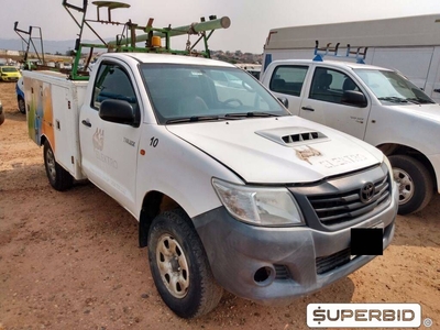 TOYOTA HILUX CS 4X4 CHASSI 3.0, 2013/2014, Placa FINAL 4 (SP), (Ref.: TAM)