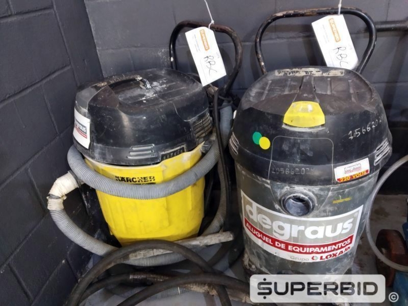 MOTOR VIBRADOR, MANGOTES MECÂNICO, ROMPEDORES DIVERSOS, MARTELETES ROMPEDORES E OUTROS (48 PÇS) (Ref.: RBC)