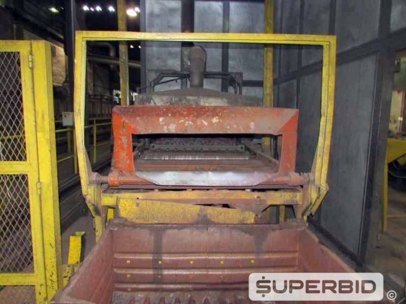 FORNO TRATAMENTO TÉRMICO NASSHEUER CONTINUO, ANO 1985, SÉRIE.: 641170, CAP. 1200 KG/H (Ref.: 12212)