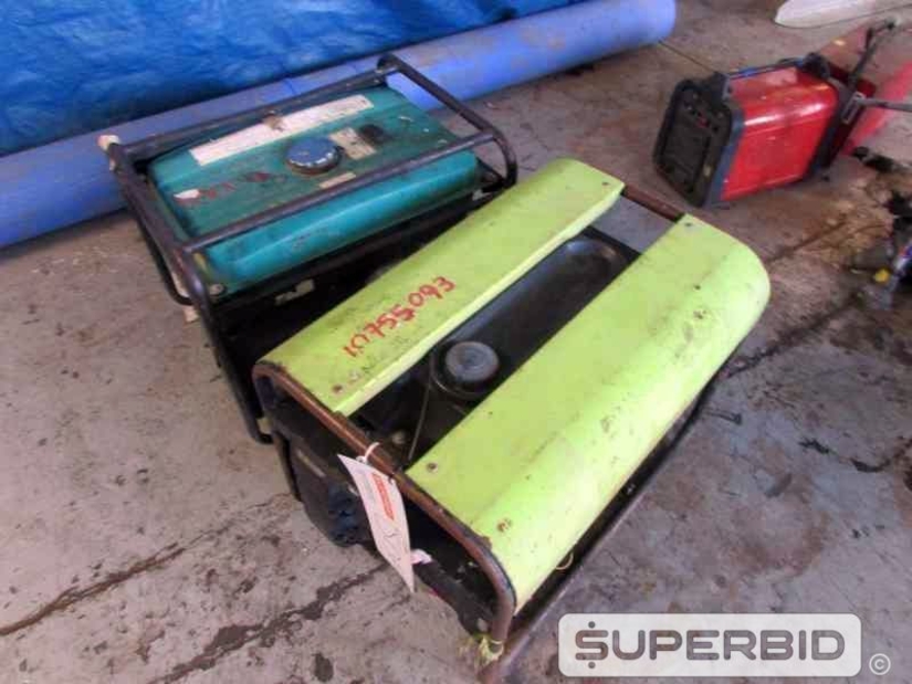 GERADOR Á GASOLINA PRAMAC ES8000 7KVA E GERADOR Á GASOLINA CUMMINS HOMESITE POWER 6500 7KVA (Ref.: JDF)