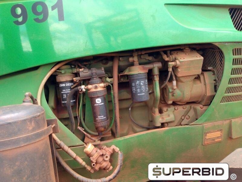 TRATOR DE PNEUS JOHN DEERE 7210J 4X4, ANO: 2012, SÉRIE: 1BM7210JV (Ref: 991)