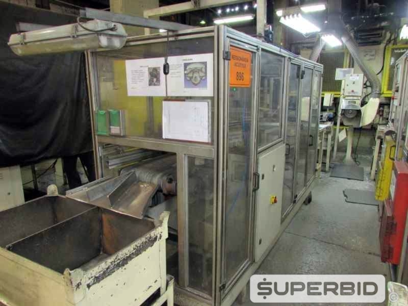 MÁQUINA DE RESSONÂNCIA SIGNAL WORK MTD-RAN, ANO 2012, CAP. 720 PÇ/H (Ref.: 896-12243)