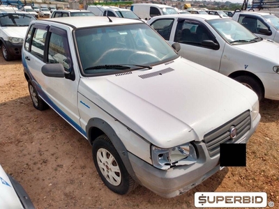 FIAT UNO MILLE WAY ECONOMY 1.0, 2011/2012, Placa FINAL 5 (SP),  (Ref.: TAJ)