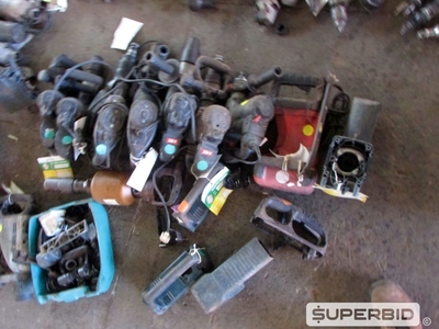 SUCATA DE ROMPEDORES, ESMERILHADEIRA, FURADEIRA, PISTOLA PINO E OUTROS (APROX.: 42 PÇS), (Ref.: PBV)