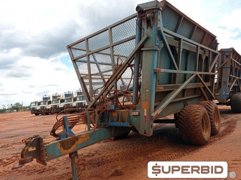 REBOQUE TRANSBORDO DE CANA PICADA TRACAN TMA VTX 10.000, ANO: 2013, SÉRIE: 131252 (Ref.: 1337)