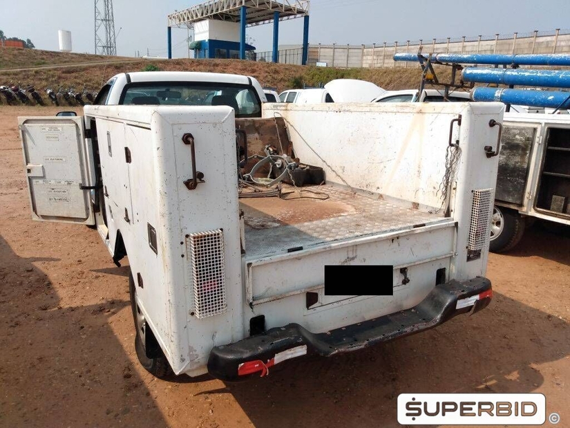 TOYOTA HILUX CS 4X4 CHASSI 2.5, 2007/2007, Placa FINAL 4 (SP), (Ref.: TAU) Loc.: São Pedro/SP