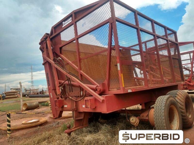 REBOQUE TRANSBORDO DE CANA PICADA TRACAN VTX 10.000, ANO: 2010, SÉRIE: 9345 (Ref.: 653)