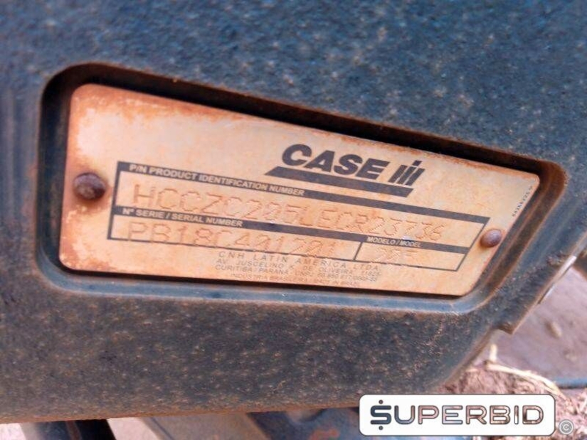 TRATOR DE PNEUS CASE IH PUMA 205 4X4, ANO: 2015, SÉRIE: PB18C401201 (Ref: 1922)