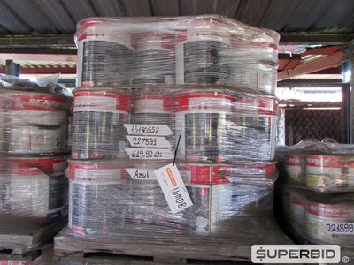 APROX. 4.044,2 LITROS DE TINTAS E ADITIVOS (QUALIDADES E CORES VARIADAS). (Ref.: WMDB_UM02)