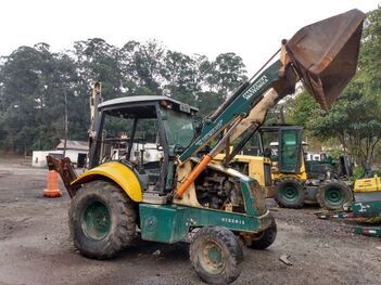 RETROESCAVADEIRA NEW HOLLAND LB90 (EMPLACADO), ANO: 2007, SÉRIE: N7AH19186 (Ref: RBD)
