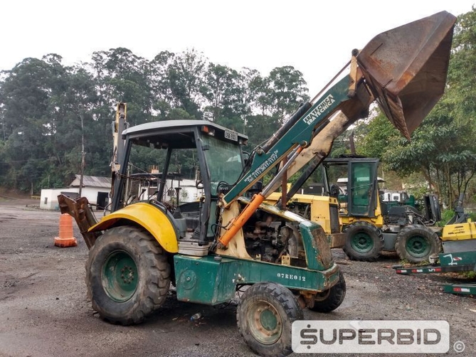 RETROESCAVADEIRA NEW HOLLAND LB90 (EMPLACADO), ANO: 2007, SÉRIE: N7AH19186 (Ref: RBD)