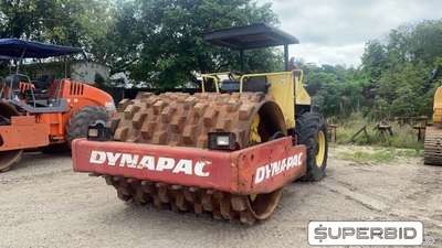 ROLO VIBRATÓRIO  DYNAPAC CA-250 PD, ANO: 2009, SÉRIE: 6592BR0200 (Ref: IAD)