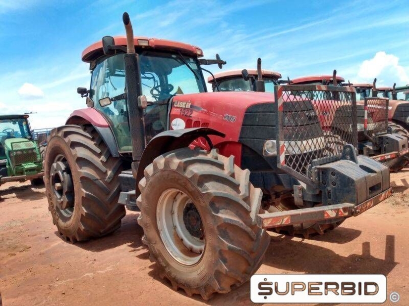 TRATOR DE PNEUS CASE IH PUMA 205 4X4, ANO: 2015, SÉRIE: PB18C401201 (Ref: 1922)