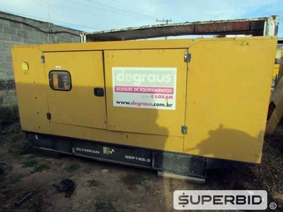 GRUPO GERADOR Á DIESEL OLYMPIAN GEP 165-3 150 KVA, (Ref.: JDZ)