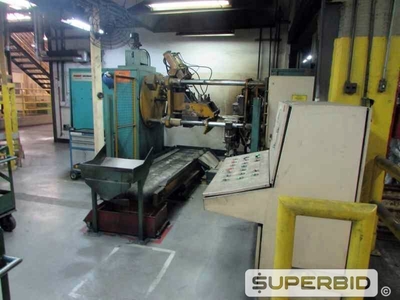 MÁQUINA SHELL AUTOMÁTICA FOUNDRY SM-40-A, ANO 2000, SÉRIE.: 132A, CAP. 150 CICLOS/H (Ref.: 901-11572)