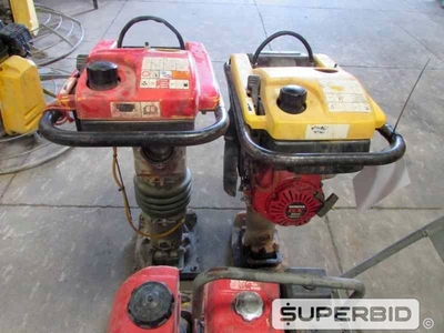 COMPACTADORES DE SOLO WACKER NEUSON, PALETEIRAS PALETRANS E PLACAS VIBRATÓRIAS WACKER NEUSON, (06 PÇ.) (Ref.: JAO)
