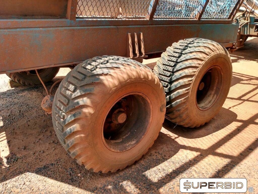 REBOQUE TRANSBORDO DE CANA PICADA TRACAN VTX 10.000, ANO: 2013, SÉRIE: VTX131267 (Ref.: 1420)