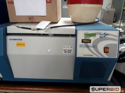 EQUIPAMENTOS DE LABORATÓRIO DIVERSOS: DESTILADOR, CENTRÍFUGA, ESTUFA E OUTROS