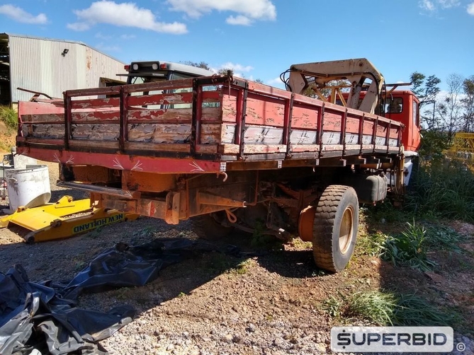 CAMINHÃO GUINDAUTO (BATIDO) MERCEDES BENZ 1718 A, 2001/2001, Placa FINAL 1 (MG), (Ref.: SAN)