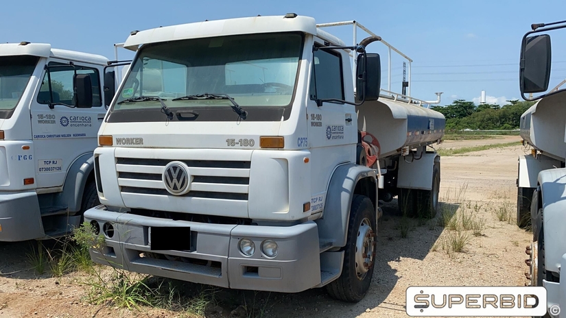 CAMINHÃO TANQUE VOLKSWAGEN 15.180 EURO3 WORKER, 2009/2009, Placa FINAL 6 (RJ), (Ref.: IAY)