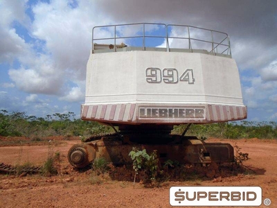 SUCATA DE ESCAVADEIRA  LIEBHERR R994, ANO: 2007, SÉRIE: NÃO IDENTIFICADO (Ref: EH 9401)