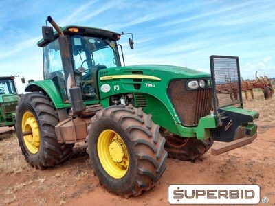 TRATOR DE PNEUS JOHN DEERE 7195J 4X4, ANO: 2013, SÉRIE: 1BM7195JCDH000568 (Ref: 1222)
