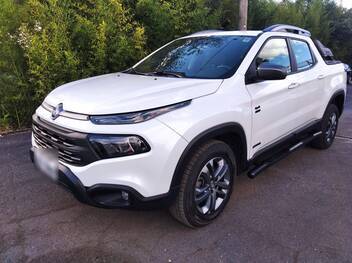 Fiat Toro Freedom 16V 2.0 4x4, 2019/2020, Branco Polar perolizada, 10.446 KM, Diesel, Câmbio Automático, Kit Multimídia "7" completo, Sensor e Câmera de ré, Bancos em Couro, IPVA 2021 pago, Veículo com garantia de fábrica, Laudo cautelar aprovado.
