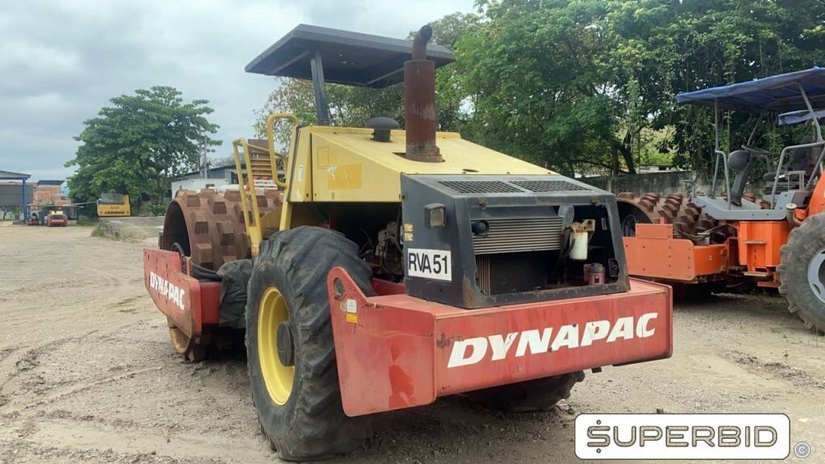 ROLO VIBRATÓRIO DYNAPAC CA-250 PD, ANO: 2009, SÉRIE: 6592BR0200 (Ref: IAD)