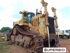 TRATOR DE ESTEIRA CATERPILLAR D11R, ANO: 2007, CAP: 34,3 M³, SÉRIE: CATD11RZ6RO07512 (Ref: TE 8007) Loc.: Paragominas/PA