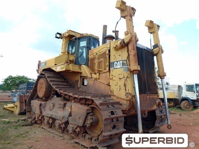 TRATOR DE ESTEIRA CATERPILLAR D11R, ANO: 2007, CAP: 34,3 M³, SÉRIE: CATD11RZ6RO07512 (Ref: TE 8007) Loc.: Paragominas/PA