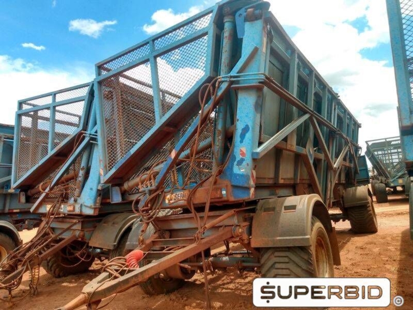 REBOQUE TRANSBORDO RODOFORT SMR 12500, 2008/2008, Placa FINAL 7 (MG),  (Ref.: 255)