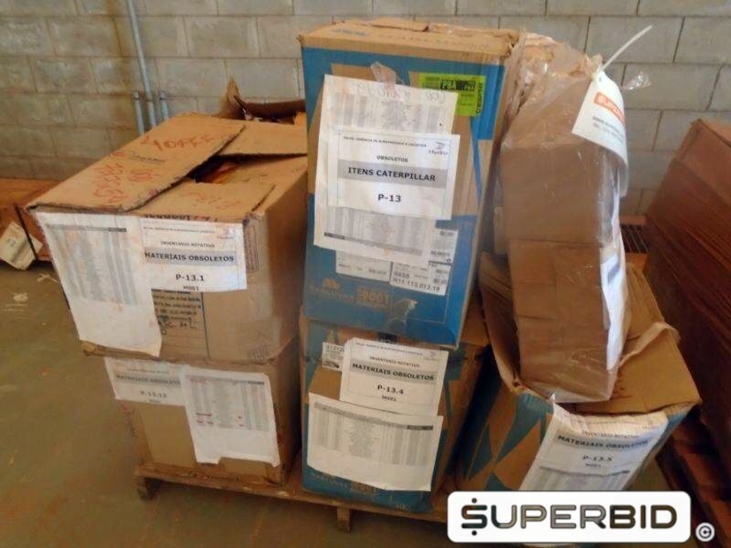 PEÇAS DIVERSAS CATERPILAR (APRÓX. 3.593 PÇS).