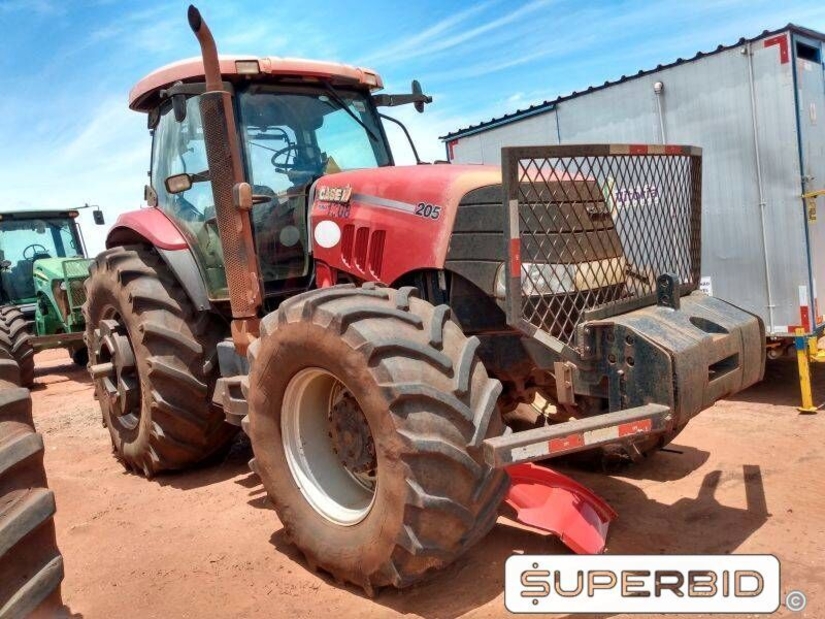 TRATOR DE PNEUS CASE IH PUMA 205 4X4, ANO: 2013, SÉRIE: HCCZC205EDCR16206 (Ref: 1308)