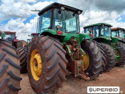 TRATOR DE PNEUS JOHN DEERE 7195J 4X4, ANO: 2013, SÉRIE: 1BM7195JTDH000628 (Ref: 1242)
