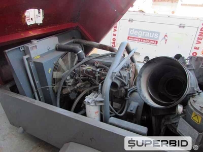 COMPRESSOR DE AR ATLAS COPCO XAS 137 280PCM-7B, ANO: 2013 (Ref.: JBK)