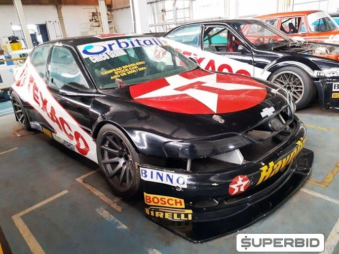 CARRO DE CORRIDA TUBULAR DA STOCK CAR BRASIL