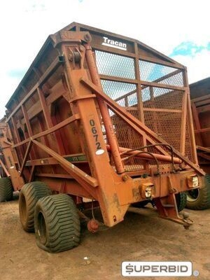 REBOQUE TRANSBORDO DE CANA PICADA TRACAN VTX 10.000, ANO: 2010, SÉRIE: 10381 (Ref.: 672)