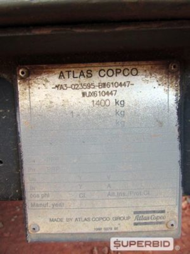 GRUPO GERADOR SILENCIADO DIESEL ATLAS COPCO 63/70 KVA (Ref.: FEI)