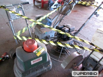 01 LIXADEIRA DE PISO ELÉTRICA, 01 PLACA VIBRATÓRIA, 01 CORTADORA DE PISO, 01 FRESADORA DE PISO, 01 ALISADORA DE CONCRETO (Ref.: PBS)