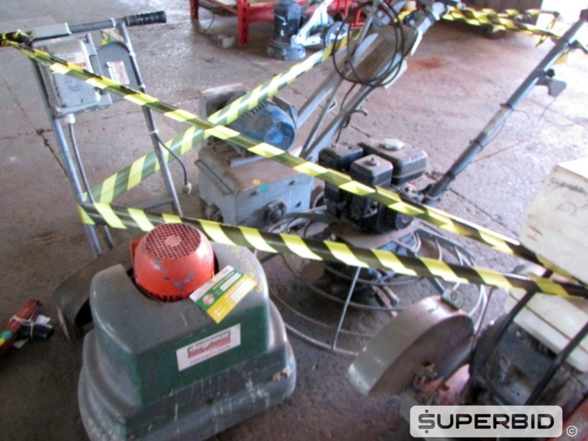 01 LIXADEIRA DE PISO ELÉTRICA, 01 PLACA VIBRATÓRIA, 01 CORTADORA DE PISO, 01 FRESADORA DE PISO, 01 ALISADORA DE CONCRETO (Ref.: PBS)