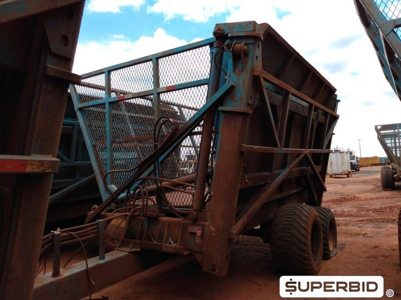 REBOQUE TRANSBORDO DE CANA PICADA TRACAN VTX 10.000, ANO: 2013, SÉRIE: VTX131269 (Ref.: 1422)