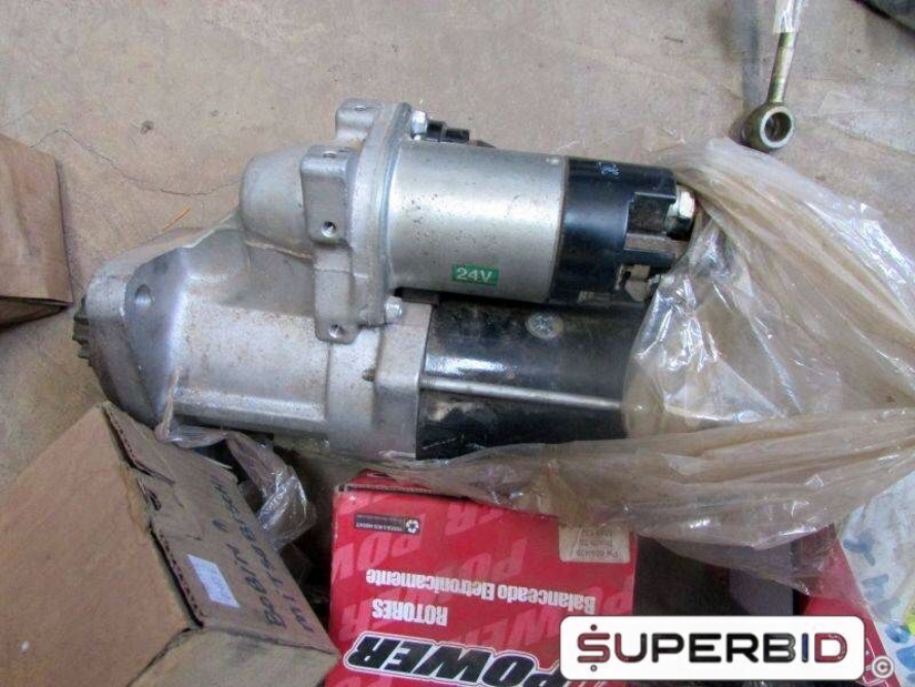 PEÇAS PARA CAMINHÕES, KOMBI E EMPILHADEIRA: ROTOR, BOBINAS, MOTOR DE PARTIDA, ALTERNADOR, TURBINA E OUTROS, (82 PÇ.) (Ref.: JF / JG)