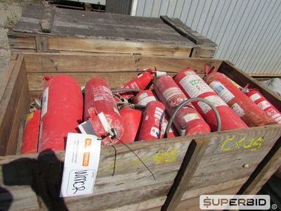 SUCATA DE EXTINTORES DE INCÊNDIO (06 VOLUMES). (Ref.: WMCR_UM02)