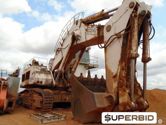 ESCAVADEIRA LIEBHERR R994, ANO: 2007, CAP: 15,3M³, SÉRIE: NÃO IDENTIFICADO (Ref: EH 9402)