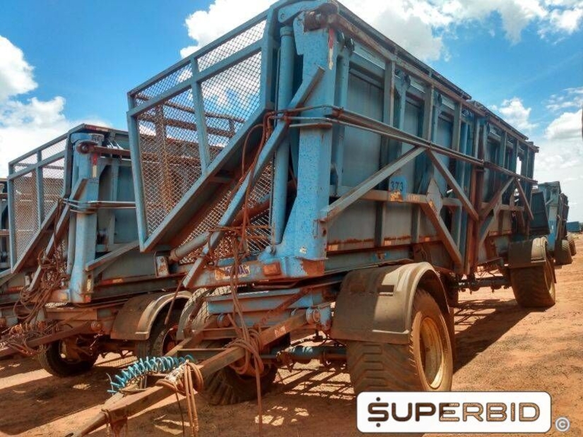 REBOQUE TRANSBORDO RODOFORT SMR 12500, 2008/2008, Placa FINAL 6 (MG), (Ref.: 373)