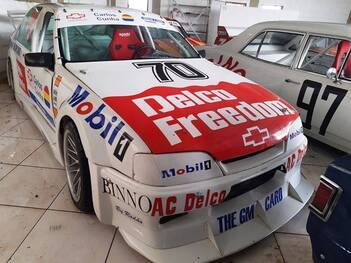 OMEGA DE COMPETIÇÃO DA STOCK CAR DA DÉCADA DE 1990 NUMERO #70